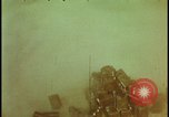 Image of atom bomb hitting oil barrels Nevada United States USA, 1955, second 23 stock footage video 65675078369