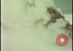 Image of army camp destroyed by atomic bomb blast test Nevada United States USA, 1955, second 32 stock footage video 65675078370