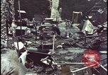 Image of army camp destroyed by atomic bomb blast test Nevada United States USA, 1955, second 41 stock footage video 65675078370