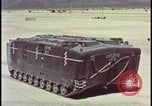 Image of LVT-5 hit by atomic bomb blast Nevada United States USA, 1955, second 4 stock footage video 65675078371