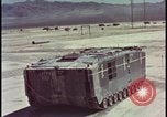 Image of LVT-5 hit by atomic bomb blast Nevada United States USA, 1955, second 8 stock footage video 65675078371
