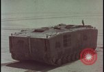 Image of LVT military transports hit by atomic bomb Nevada United States USA, 1955, second 3 stock footage video 65675078372
