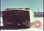 Image of LVT military transports hit by atomic bomb Nevada United States USA, 1955, second 7 stock footage video 65675078372
