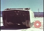 Image of LVT military transports hit by atomic bomb Nevada United States USA, 1955, second 9 stock footage video 65675078372