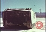 Image of LVT military transports hit by atomic bomb Nevada United States USA, 1955, second 11 stock footage video 65675078372