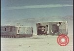 Image of LVT military transports hit by atomic bomb Nevada United States USA, 1955, second 25 stock footage video 65675078372