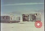 Image of LVT military transports hit by atomic bomb Nevada United States USA, 1955, second 26 stock footage video 65675078372