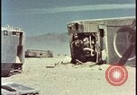 Image of LVT military transports hit by atomic bomb Nevada United States USA, 1955, second 30 stock footage video 65675078372