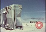 Image of LVT military transports hit by atomic bomb Nevada United States USA, 1955, second 35 stock footage video 65675078372