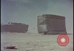 Image of LVT military transports hit by atomic bomb Nevada United States USA, 1955, second 43 stock footage video 65675078372