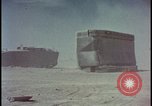 Image of LVT military transports hit by atomic bomb Nevada United States USA, 1955, second 45 stock footage video 65675078372