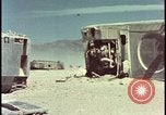 Image of LVT military transports hit by atomic bomb Nevada United States USA, 1955, second 52 stock footage video 65675078372