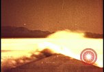 Image of atomic bomb test blast destroying buildings Nevada United States USA, 1955, second 41 stock footage video 65675078373