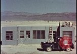 Image of atomic bomb blast hitting test building Nevada United States USA, 1955, second 7 stock footage video 65675078374