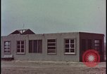 Image of atomic bomb blast hitting test building Nevada United States USA, 1955, second 12 stock footage video 65675078374