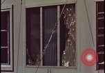 Image of atomic bomb blast hitting test building Nevada United States USA, 1955, second 25 stock footage video 65675078374
