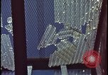 Image of atomic bomb blast hitting test building Nevada United States USA, 1955, second 32 stock footage video 65675078374