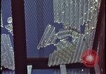 Image of atomic bomb blast hitting test building Nevada United States USA, 1955, second 33 stock footage video 65675078374