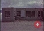 Image of atomic bomb blast hitting test building Nevada United States USA, 1955, second 35 stock footage video 65675078374