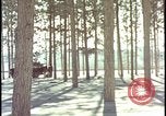 Image of atomic bomb hits tree grove Nevada United States USA, 1955, second 7 stock footage video 65675078375