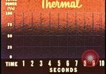 Image of atomic bomb animation showing thermal power Nevada United States USA, 1955, second 1 stock footage video 65675078376