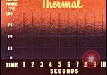 Image of atomic bomb animation showing thermal power Nevada United States USA, 1955, second 5 stock footage video 65675078376