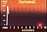 Image of atomic bomb animation showing thermal power Nevada United States USA, 1955, second 8 stock footage video 65675078376