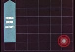 Image of atomic bomb animation showing thermal power Nevada United States USA, 1955, second 35 stock footage video 65675078376