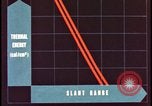 Image of atomic bomb animation showing thermal power Nevada United States USA, 1955, second 39 stock footage video 65675078376