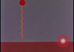Image of atomic bomb animation showing thermal power Nevada United States USA, 1955, second 54 stock footage video 65675078376