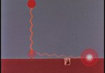 Image of atomic bomb animation showing thermal power Nevada United States USA, 1955, second 56 stock footage video 65675078376