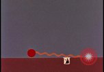 Image of atomic bomb animation showing thermal power Nevada United States USA, 1955, second 57 stock footage video 65675078376