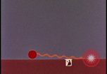 Image of atomic bomb animation showing thermal power Nevada United States USA, 1955, second 58 stock footage video 65675078376