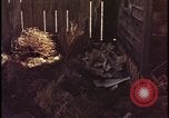 Image of atomic bomb shock wave hits huts Nevada United States USA, 1955, second 19 stock footage video 65675078378