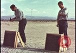 Image of atomic bomb testing of combustible insulation samples Nevada United States USA, 1955, second 7 stock footage video 65675078379