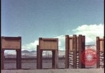 Image of atomic bomb testing of combustible insulation samples Nevada United States USA, 1955, second 29 stock footage video 65675078379
