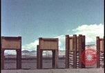Image of atomic bomb testing of combustible insulation samples Nevada United States USA, 1955, second 31 stock footage video 65675078379