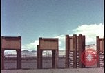 Image of atomic bomb testing of combustible insulation samples Nevada United States USA, 1955, second 33 stock footage video 65675078379