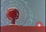Image of animated atom bomb radiation Nevada United States USA, 1955, second 7 stock footage video 65675078381