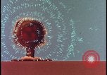 Image of animated atom bomb radiation Nevada United States USA, 1955, second 8 stock footage video 65675078381