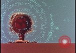 Image of animated atom bomb radiation Nevada United States USA, 1955, second 9 stock footage video 65675078381