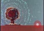 Image of animated atom bomb radiation Nevada United States USA, 1955, second 10 stock footage video 65675078381