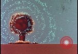 Image of animated atom bomb radiation Nevada United States USA, 1955, second 12 stock footage video 65675078381