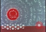 Image of animated atom bomb radiation Nevada United States USA, 1955, second 62 stock footage video 65675078381