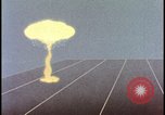 Image of animated mushroom cloud fallout Nevada United States USA, 1955, second 1 stock footage video 65675078382