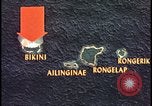 Image of Bikini Atoll fallout map Bikini Atoll Marshall Islands, 1954, second 9 stock footage video 65675078383