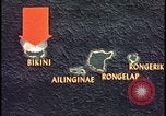 Image of Bikini Atoll fallout map Bikini Atoll Marshall Islands, 1954, second 13 stock footage video 65675078383