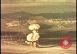 Image of tactical nuclear test explosion Nevada United States USA, 1955, second 29 stock footage video 65675078385