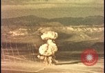 Image of tactical nuclear test explosion Nevada United States USA, 1955, second 31 stock footage video 65675078385