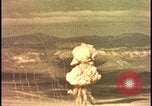 Image of tactical nuclear test explosion Nevada United States USA, 1955, second 42 stock footage video 65675078385